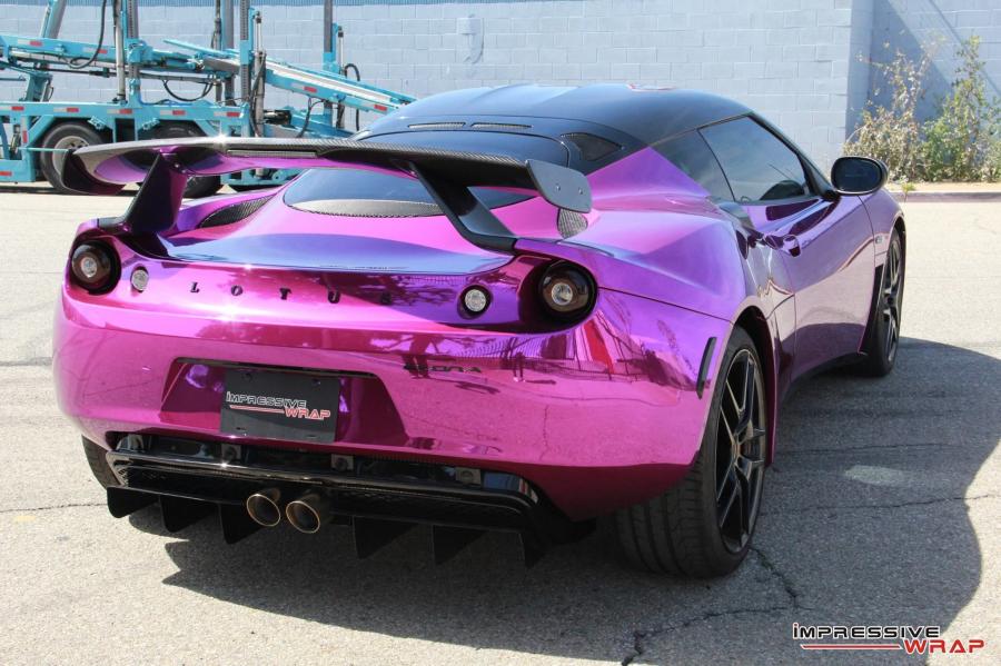  Lotus Evora Purple Chrome by Impressive Wrap 2016 года  (фото 21 из 26)